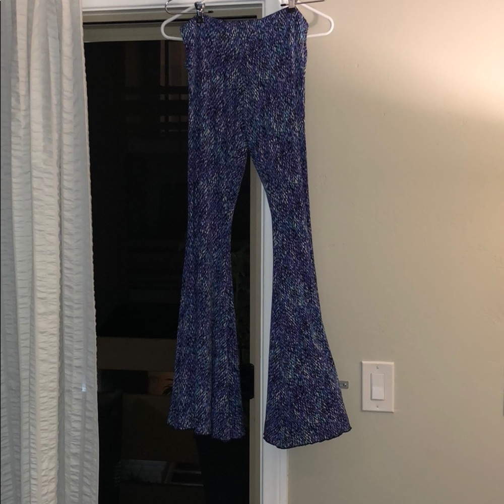 High waisted disco pants